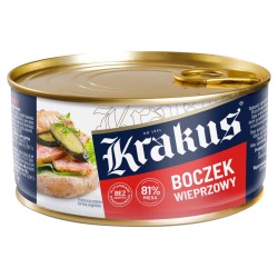 Krakus Boczek wieprzowy Konserwa 300 g