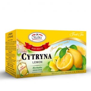 Malwa Herbata owocowa Cytrynowa 20x2g