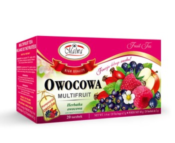 Malwa Herbata owocowa Owocowa 20x2g