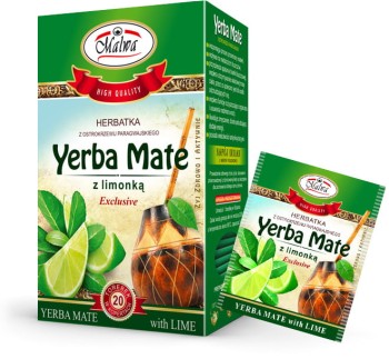 Malwa Yerba Mate z Limonką 20x2g