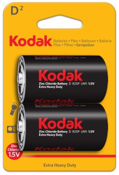 KODAK Bateria R20 D 2 szt.