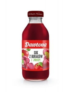 Dawtona Sok z buraków z jabłkiem 330 ml