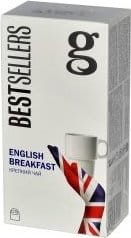 g'tea! Bestseller English Breakfast Herbata czarna 50 g (25 torebek)