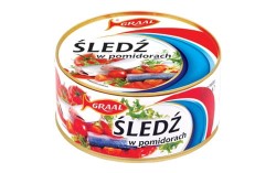 Graal śledź w sosie pomidorowym 300 g