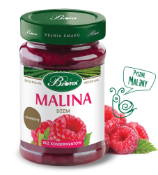 Bifix Dżem malinowy niskosłodzony 290 g