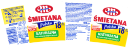 Mlekovita Śmietana Polska gęsta 18% 400 g
