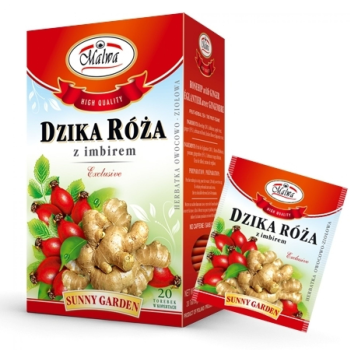 Malwa Herbata Róża z Imbirem 20t 40g