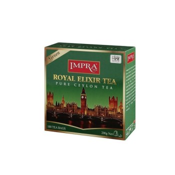 Herbata Impra Royal Elixir Green 100 torebek