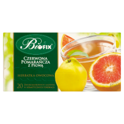 Bifix Premium czerwona pomarańcza z pigwą Herbatka owocowa 40 g (20 saszetek)