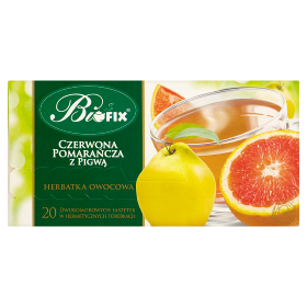 Bifix Premium czerwona pomarańcza z pigwą Herbatka owocowa 40 g (20 saszetek)