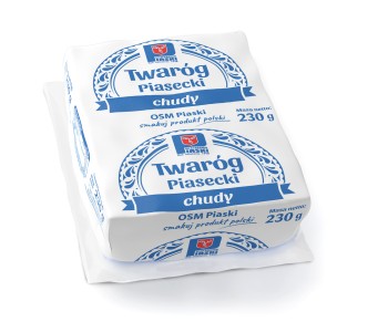 OSM Piaski Twaróg chudy kostka  pergamin/próżnia 230 g