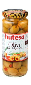 Hutesa Oliwki zielone z papryką 350 g