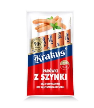 Krakus Parówki z szynki 200 g