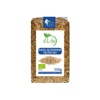 BIO.BIOLIFE KASZA JĘCZMIENNA PĘCZAK BIO 500g