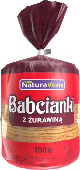 NaturAvena Babcianki z żurawiną 100 g