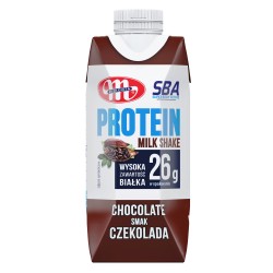 Mlekovita Mleczny napój proteinowy Super Body Active o smaku czekoladowym 350 g