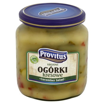 Provitus Ogórki kresowe krojone 500 g