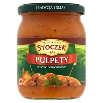 Stoczek Pulpety w sosie pomidorowym 500 g