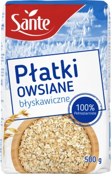 Sante Płatki Owsiane Błyskawiczne 500 g