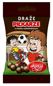 Wadowice Skawa Draże o smaku czekoladowym 70 g