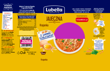 Lubella Jajeczna Makaron Krajanka 250 g