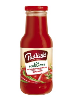 Pudliszki Sok pomidorowy pikantny 300 g