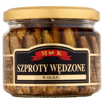 MK Szprot wędzony w oleju 250 g