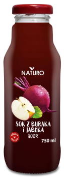 Naturo Sok z buraka i jabłka 750 ml