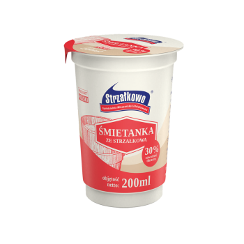 Strzałkowo Śmietana 30% 200 g