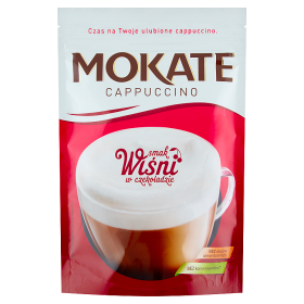 Mokate Cappuccino smak wiśni w czekoladzie 110 g
