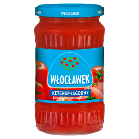 Włocławek ketchup łagodny 380 g