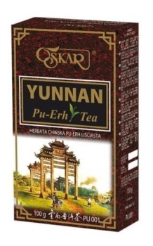 Oskar Herbata liściata Yunnan 100 g