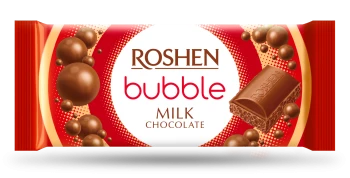 Roshen Caramel Bubble Czekolada mleczna z bąbelkami 80 g