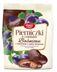 Skawa Pierniczki w czekoladzie baśniowe z nadzieniem o smaku śliwkowym 150 g