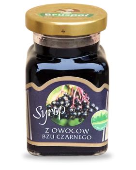 Bruspol Syrop z owoców bzu czarnego 150 ml