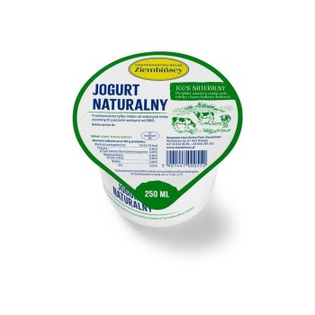 Ziembiński Jogurt Naturalny 250 g