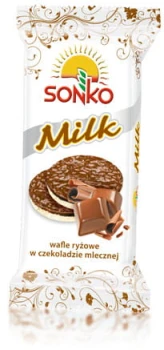Sonko WAF.RYŻ.65g W CZEKOL. DESEROWEJ   [28]
