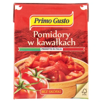 Primo Gusto Tomatera Pomidory w kawałkach 390 g