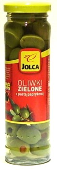 JOLCA Oliwki zielone z papryką 140 g