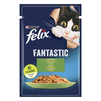 Felix Fantastic Karma dla kotów królik w galaretce 85 g