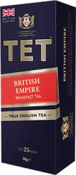 TET British Empire Herbata czarna 50 g (25 torebek)