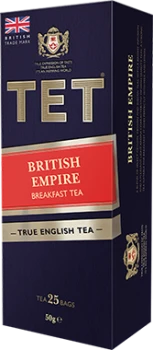 TET British Empire Herbata czarna 50 g (25 torebek)