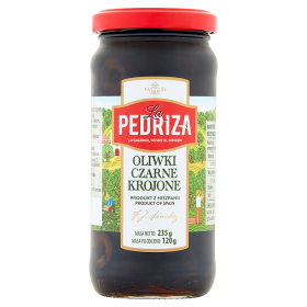 La Pedriza Oliwki czarne krojone 235 g