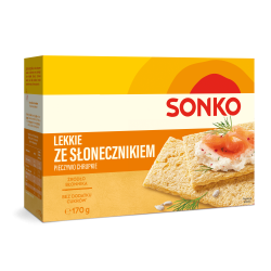 Sonko Pieczywo Lekkie ze słonecznikiem 170 g