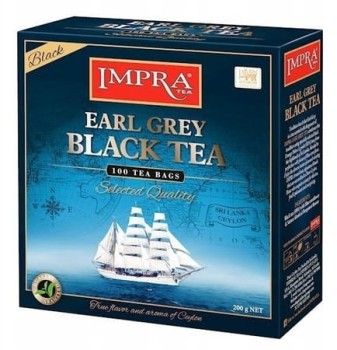Herbata IMPRA Royal Earl Grey ekspresowa 100 torebek