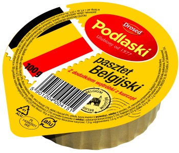Podlaski Drosed Kanapki Świata Belgijski pasztet kremowy 100 g
