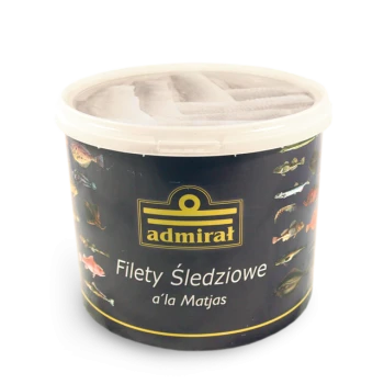 Admirał Filet Śledź Matjas wiaderko 4 kg