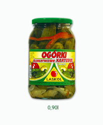 Laskol Ogórki konserwowe Kartuskie 900 ml