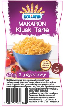 Goliard makaron kluski tarte 400 g