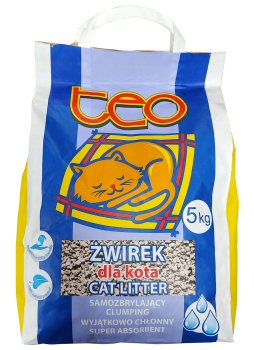 Żwirek dla kota TEO 5 kg